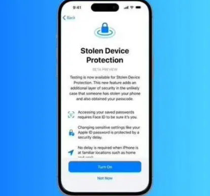 大安镇苹果授权维修店分享被盗设备保护功能开启方法 