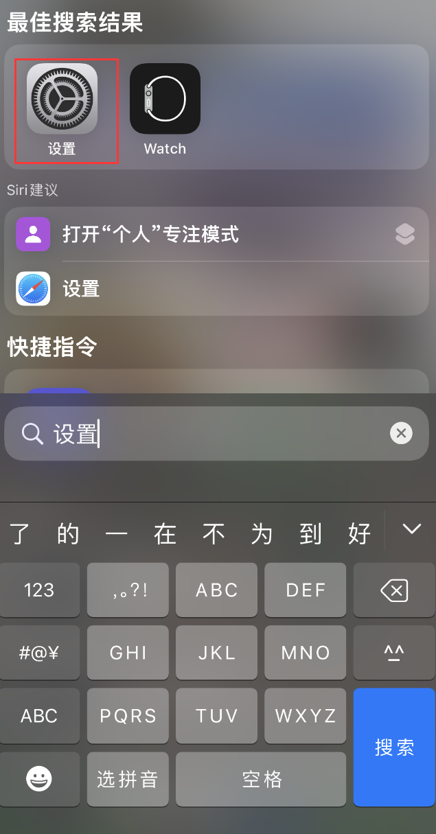 大安镇苹果手机维修分享：iPhone 找不到“设置”或“App Store”怎么办？ 