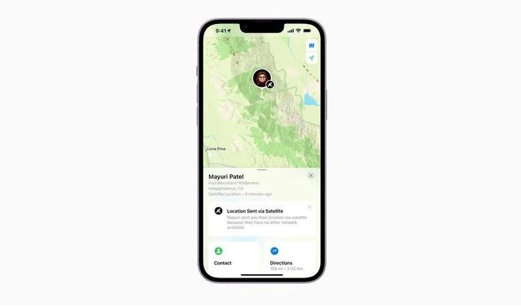 大安镇苹果14维修分享iPhone14系列中 FindMy功能通过卫星分享位置方法教程 