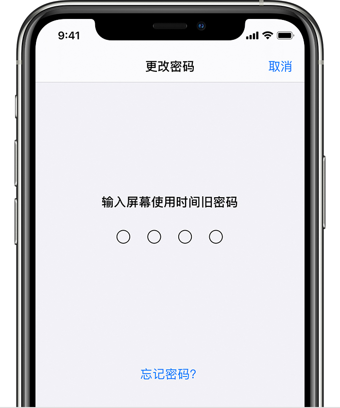 大安镇苹果手机维修分享iOS 14 忘记屏幕使用时间密码怎么办 